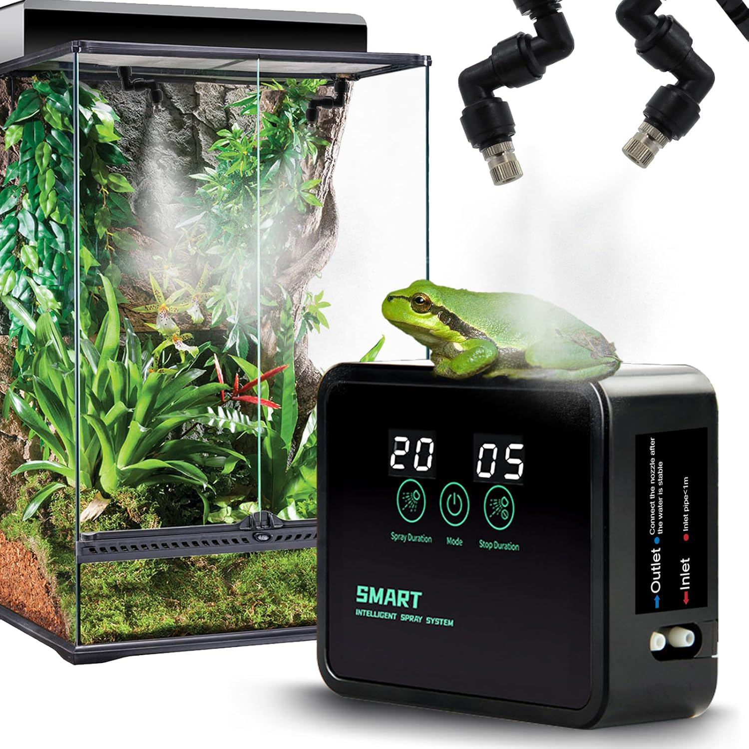 Univerzální Energeticky Úsporný Automatický Zavlažovač Pro Plazy