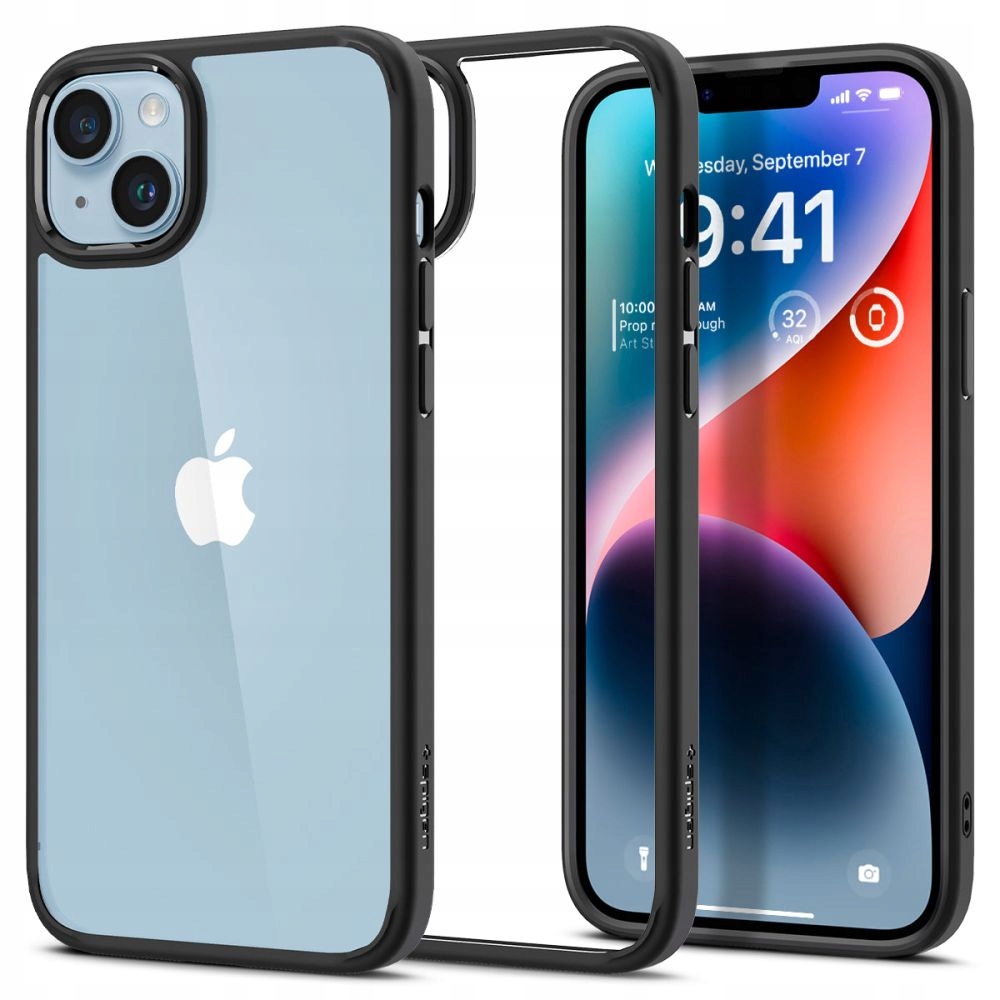 

Etui Spigen Ultra Hybrid do Iphone 14 Matte Black