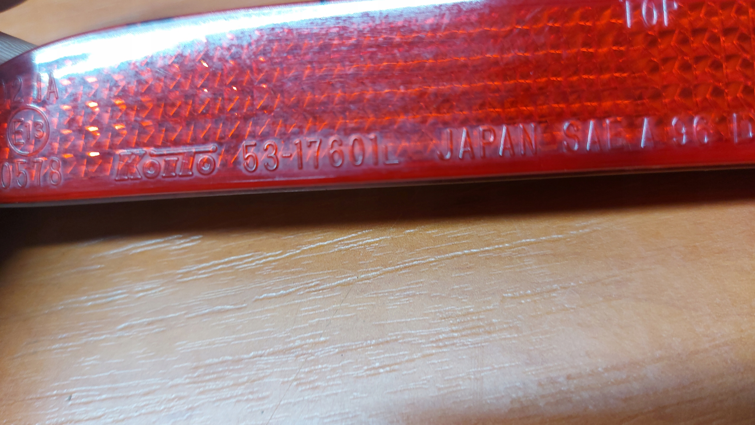 ODBLASK bumper left rear part TOYOTA RAV4 V 18