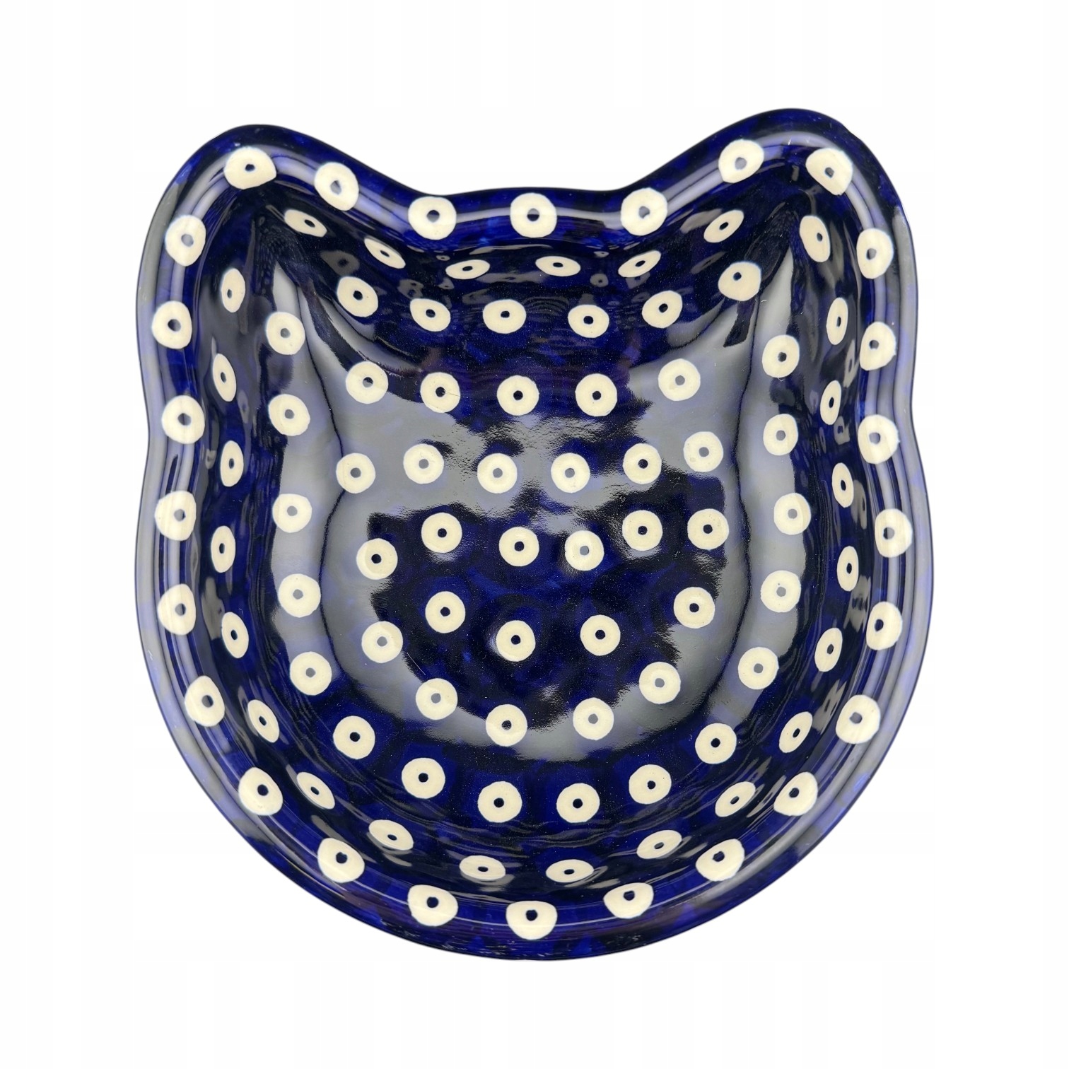 Levně Miska pro kočky 350 ml Tečka dek. 070A Keramika Boleslav