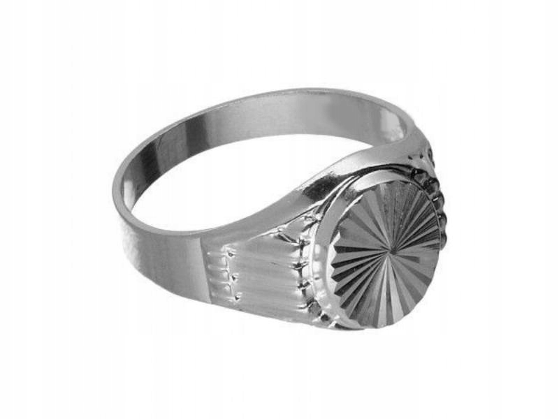Stříbrný prstýnek 925 prsten kolečko 20r efektní jako dárek, módní vzor