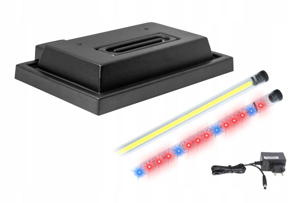 Levně Kryt do akvária 60x30 černý Led osvětlení Bílé Cob Plant 3:1