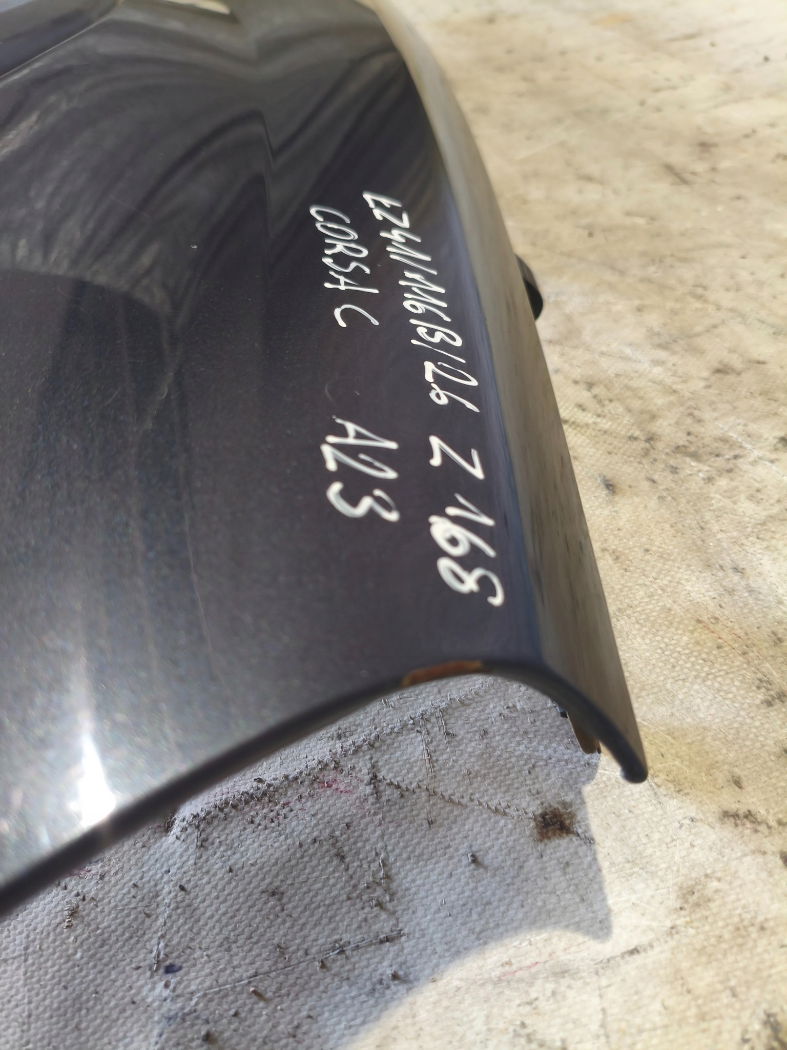 parafango Destra OPEL CORSA C Z168
