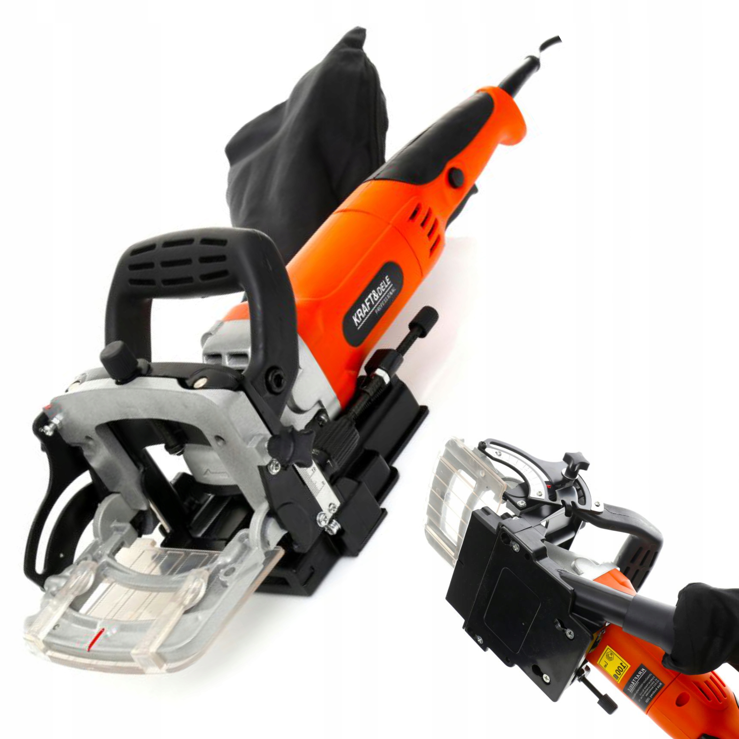 Lamelovací Frézka Na Dřevo 1250W 2 Kotouče Sáček Kraft&dele KD1960