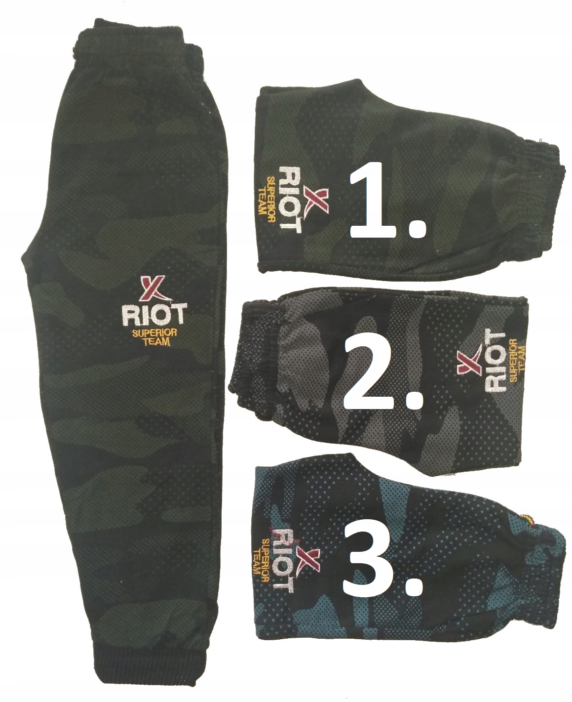 SPODNIE DRESOWE dresy MORO - 110 Rozmiar (new) 110 (105 - 110 cm)