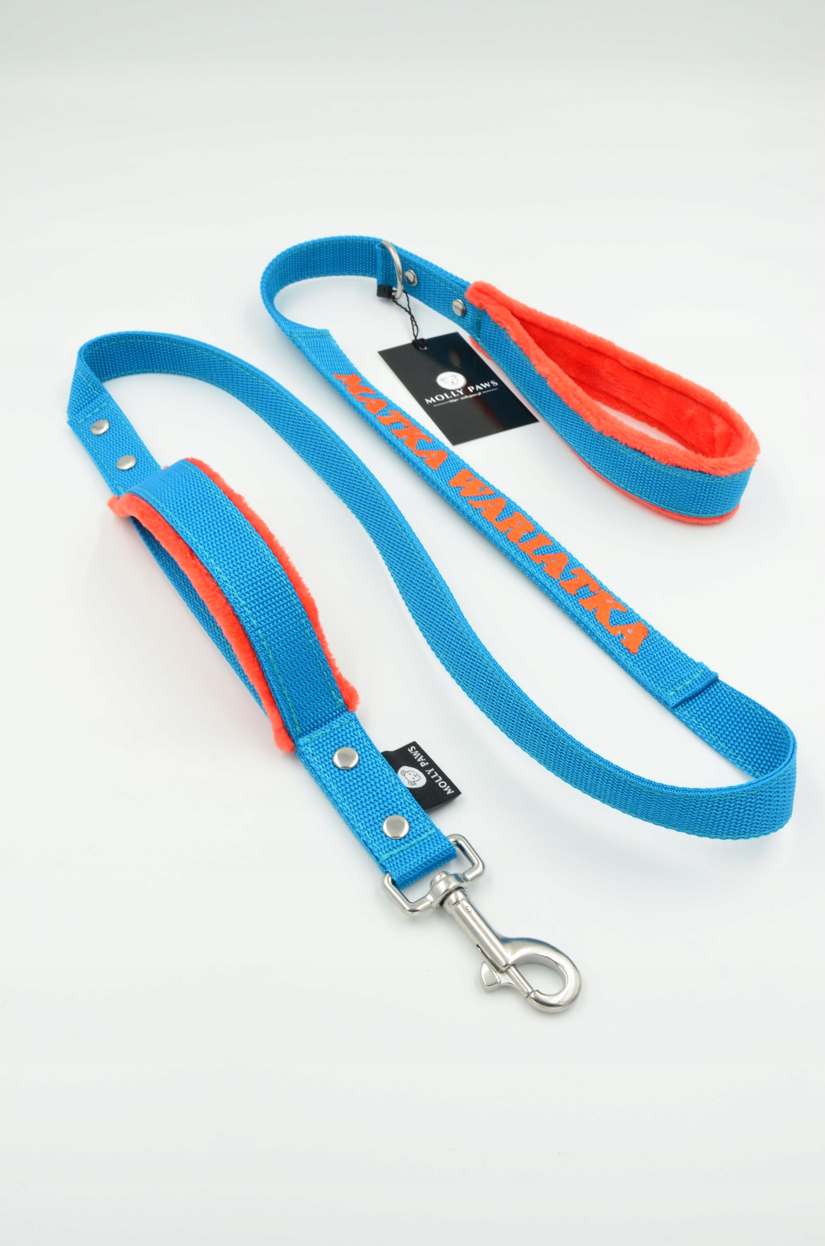 Levně Vodítko s přídavnou rukojetí a vlastním vyšíváním, šířka 2,5 cm, Všechny Barvy