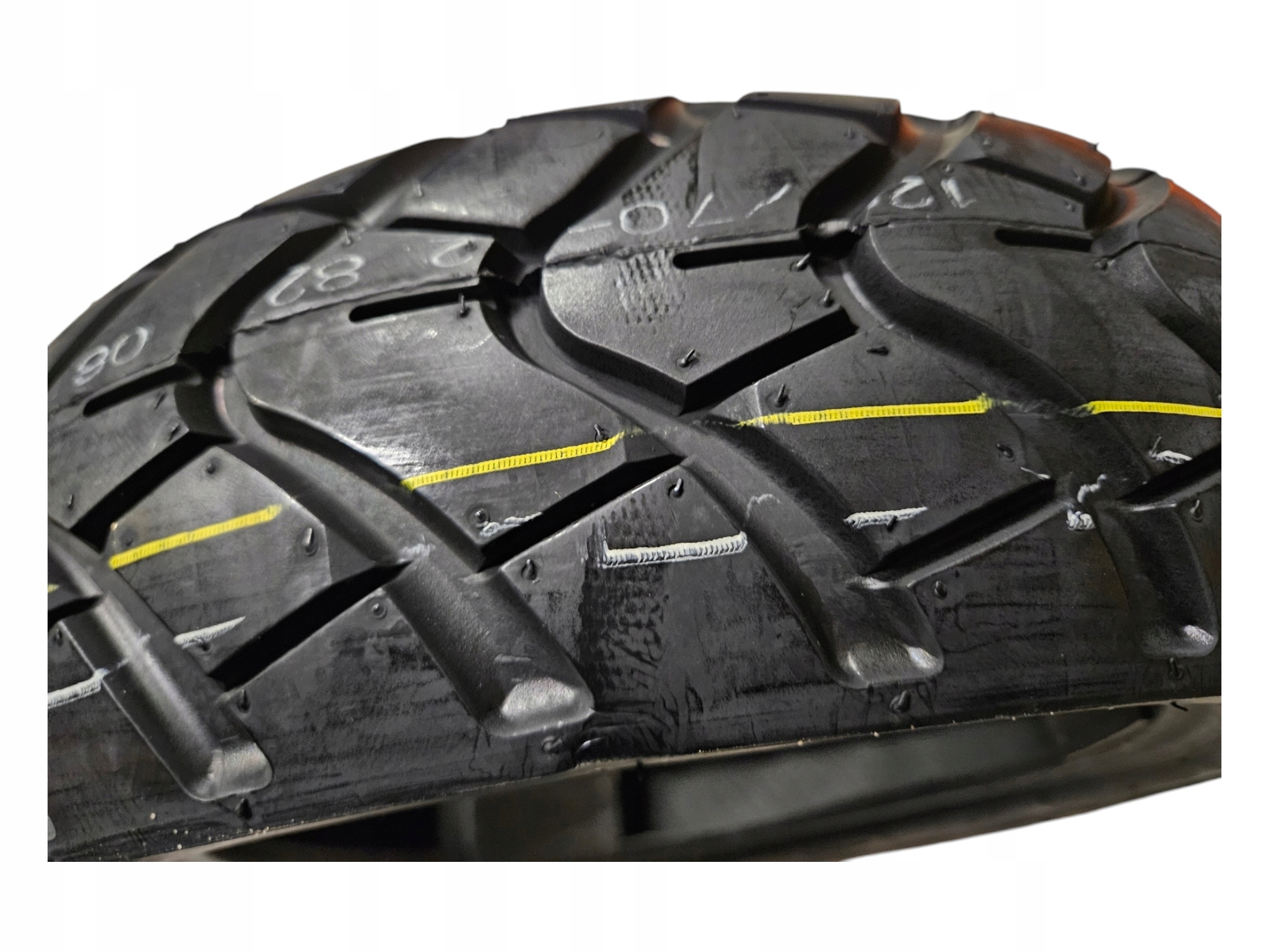 Opona Skuter 120/70-12 P215 Kostka Błoto Śnieg Piach Teren 6 płócien Mocna