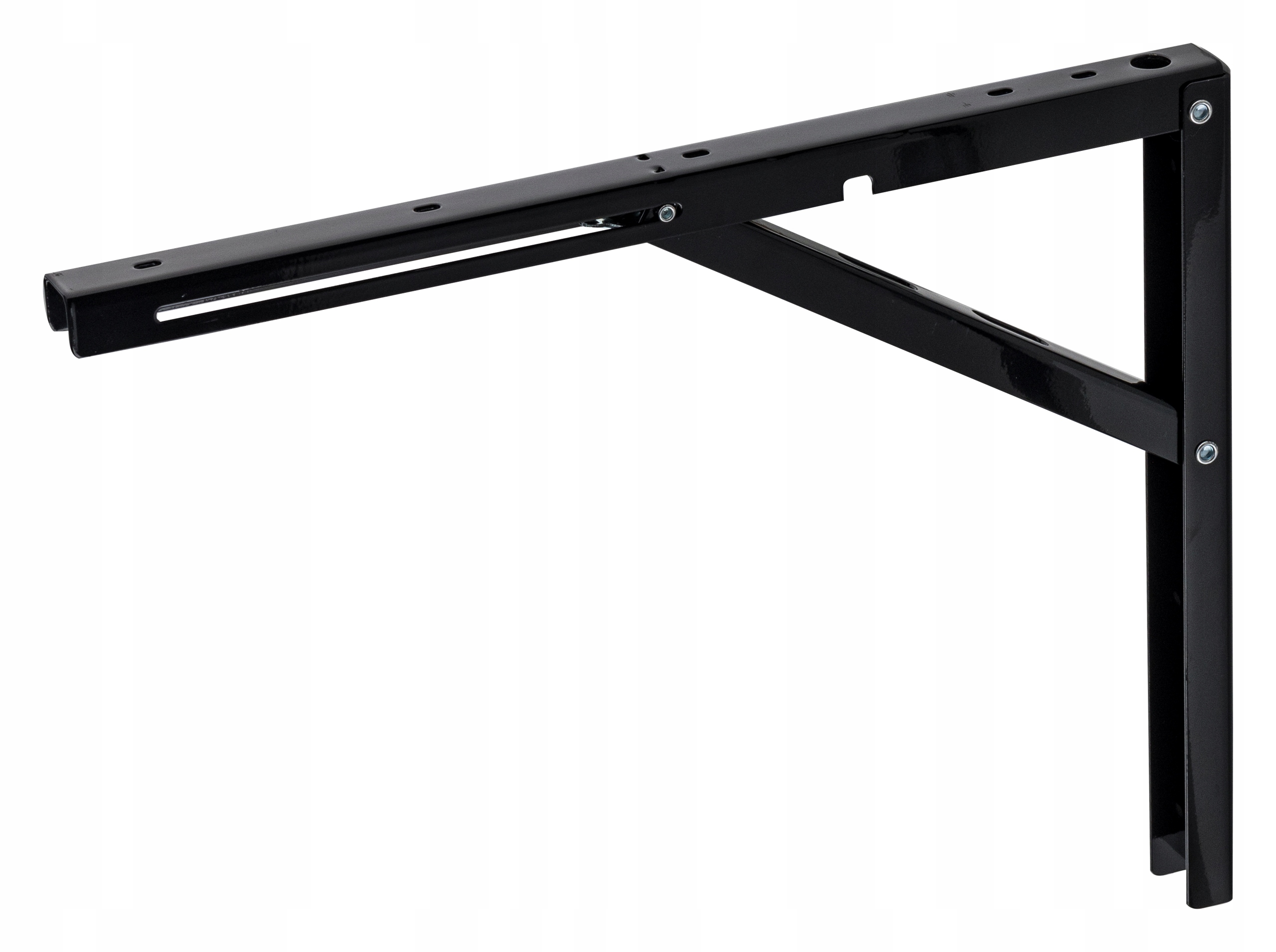 

Składany Wspornik Kątownik Pod Półkę L 400 Czarny