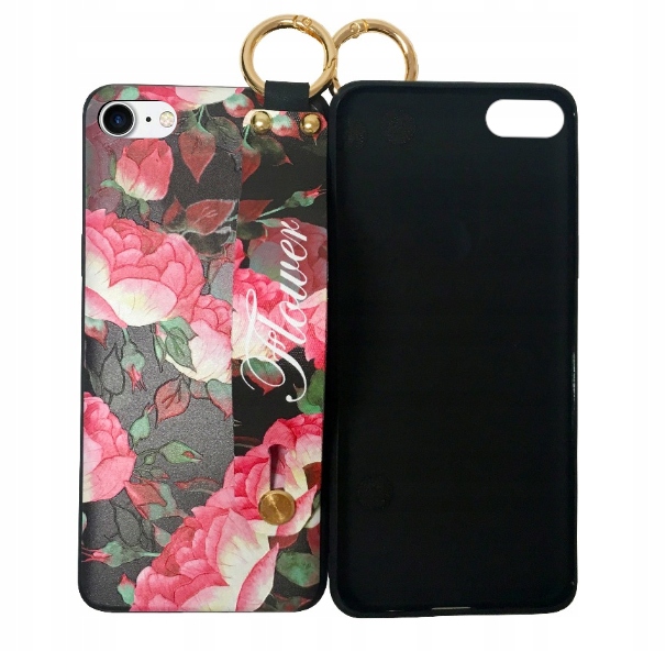 

Etui Do Iphone 7 Kwiaty Pasek Case + Szkło
