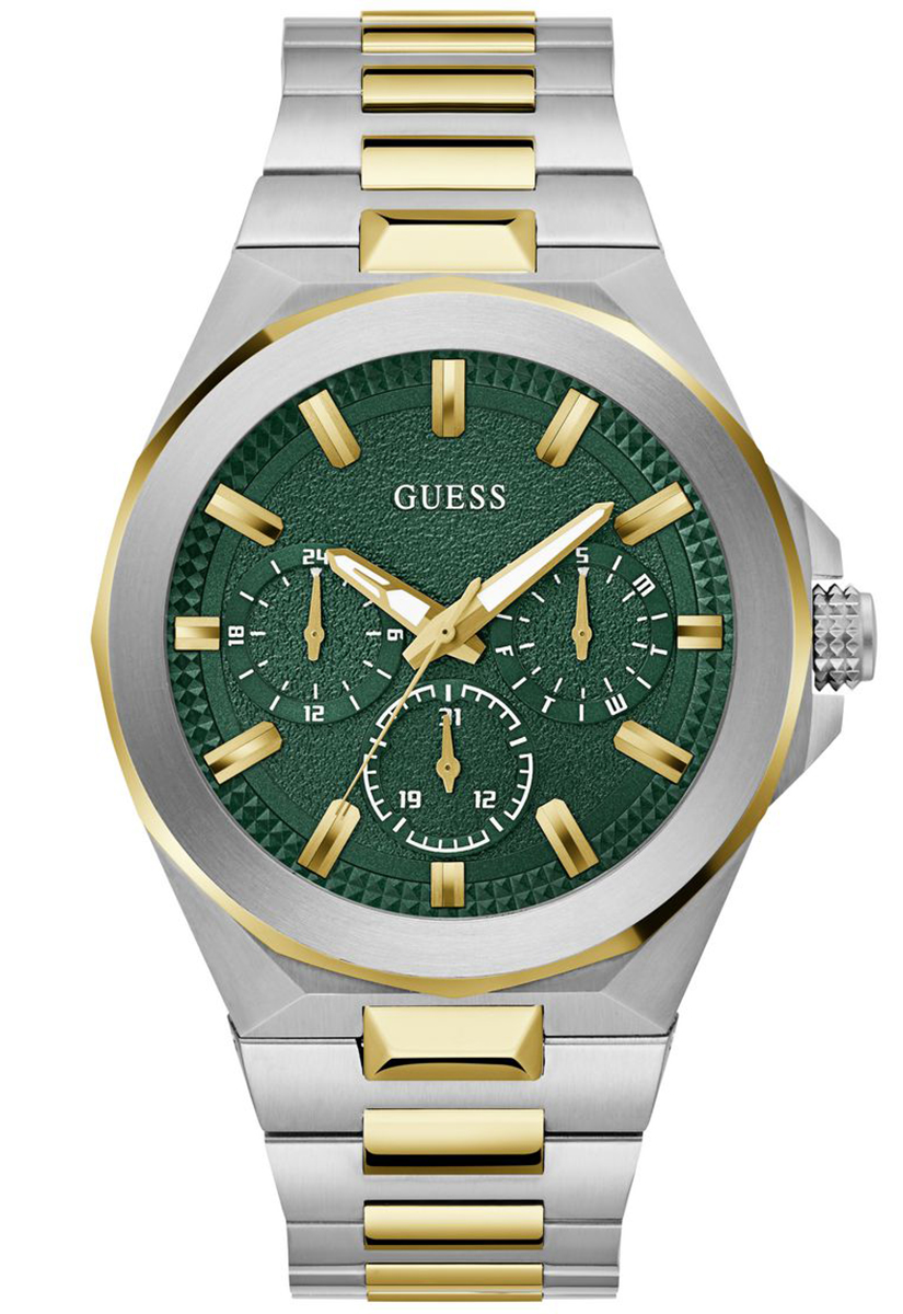 Pánské Hodinky Guess GW0798G3 stříbrné