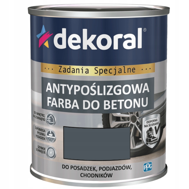 

Farba do betonu Akrylit B Dekoral Grafit 0,75L