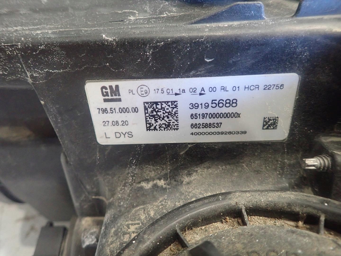light front left OPEL ASTRA V K LIFT 19- FULL LED