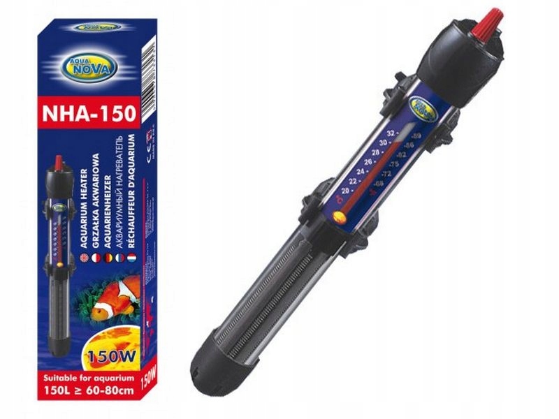 

Grzałka Z Termostatem Do Akwarium 150W Aqua Nova