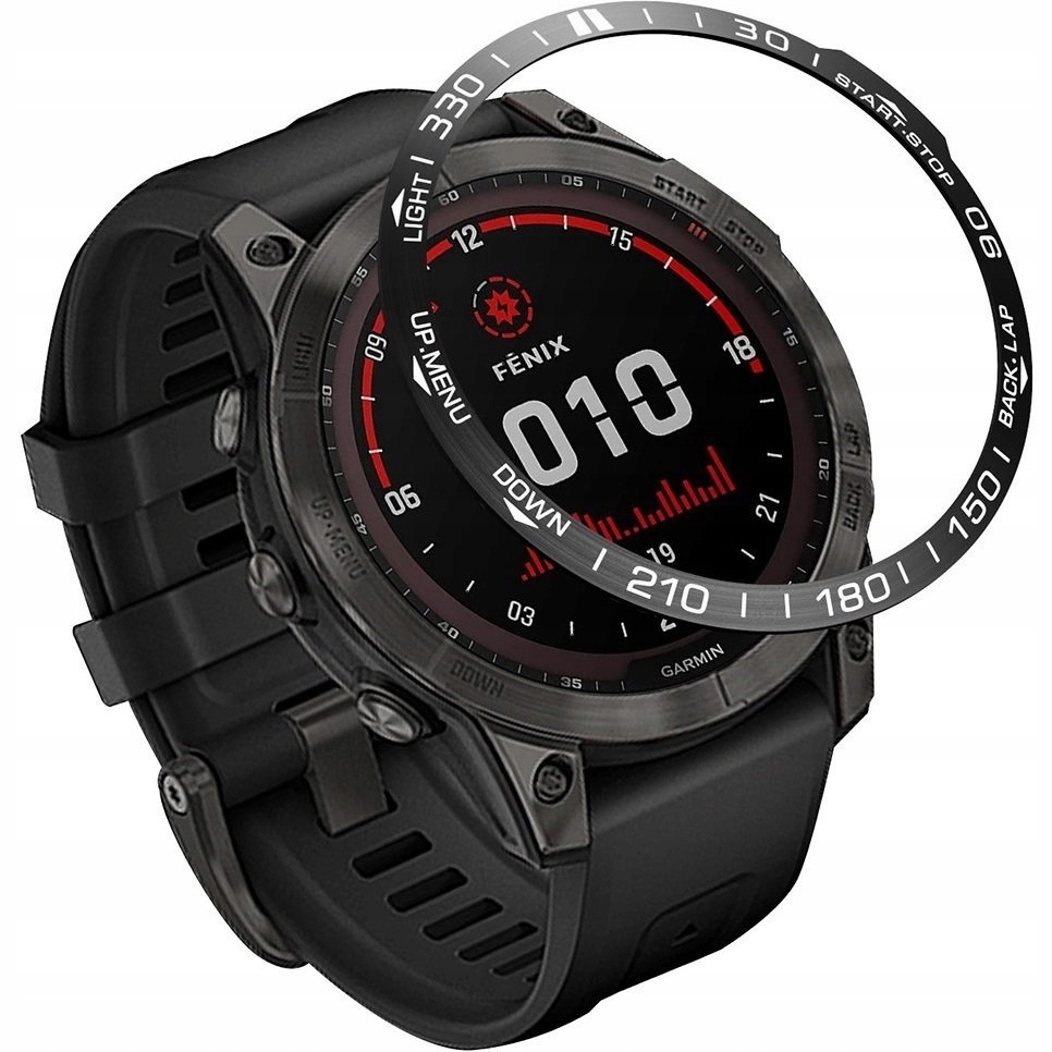 

Bezel Ring Stalowa Nakładka Do Garmin Fenix 7X