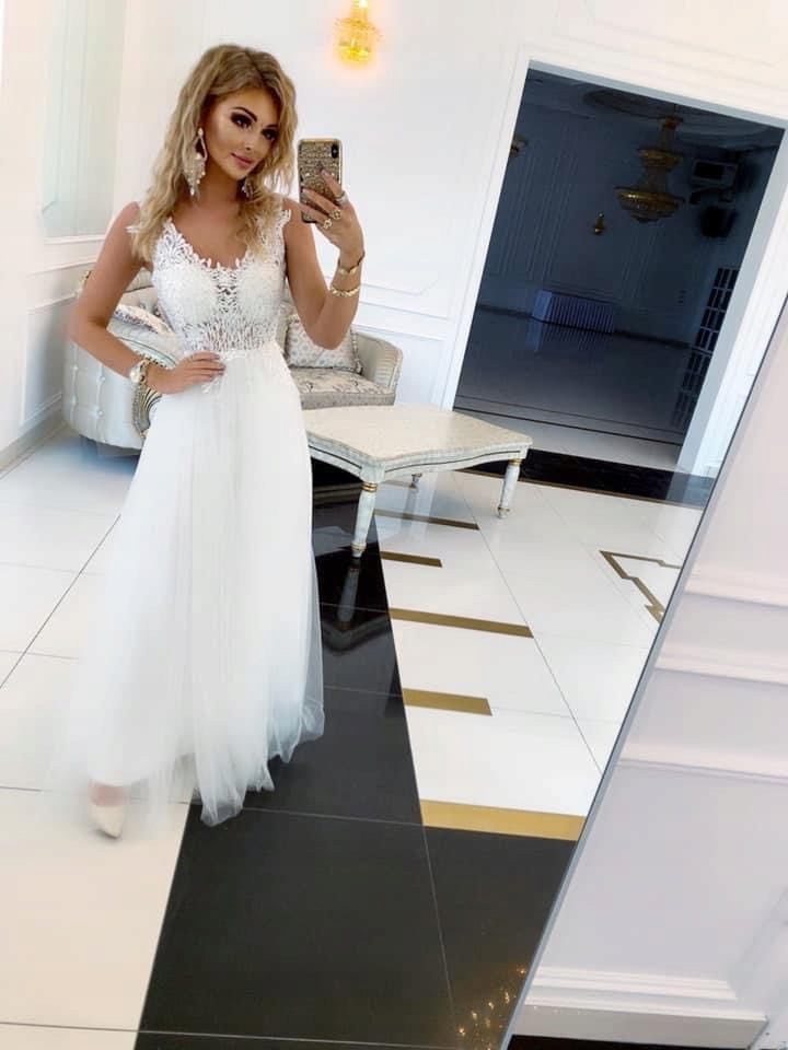 Bílá svatební šaty Lotos Pretty Women, velikost vel