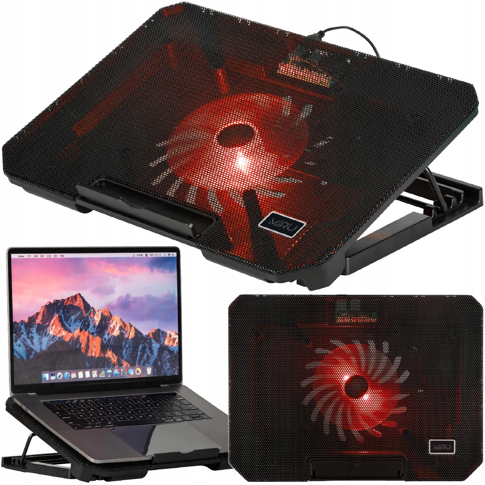 

Podstawka Podkładka Chłodząca Pod Laptopa 12-17''