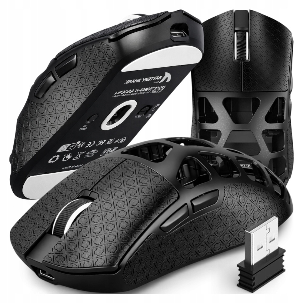 Mysz bezprzewodowa gamingowa Attack Shark R3 Magnesium Alloy 8K Czarna