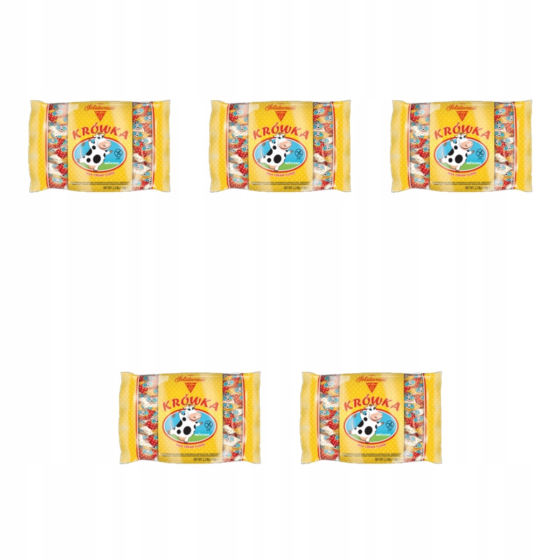 Solidarność Bonbón Krówka Mléčné rtěnky 1 kg X5