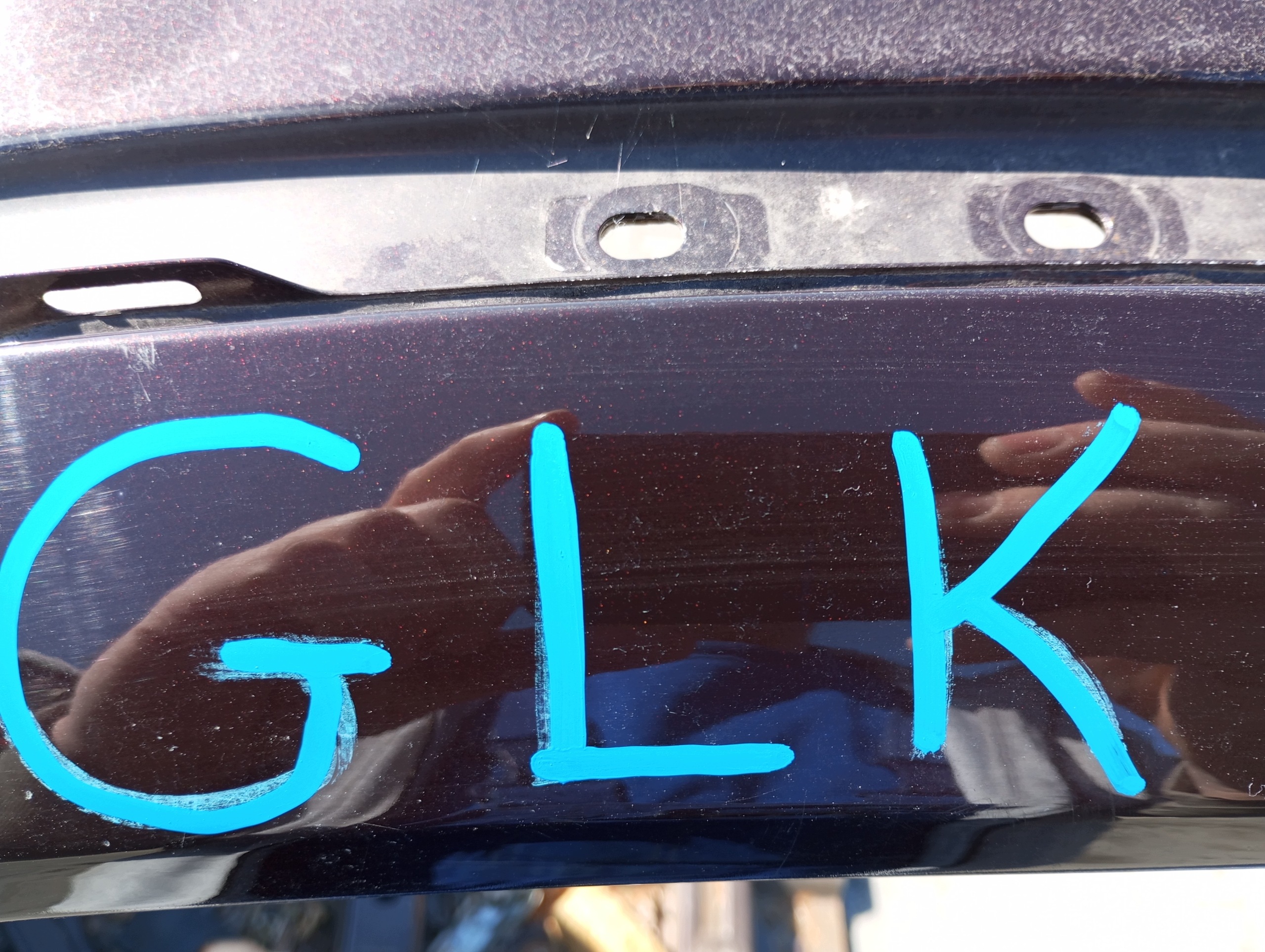 längsträger MERCEDES GLK vorne links