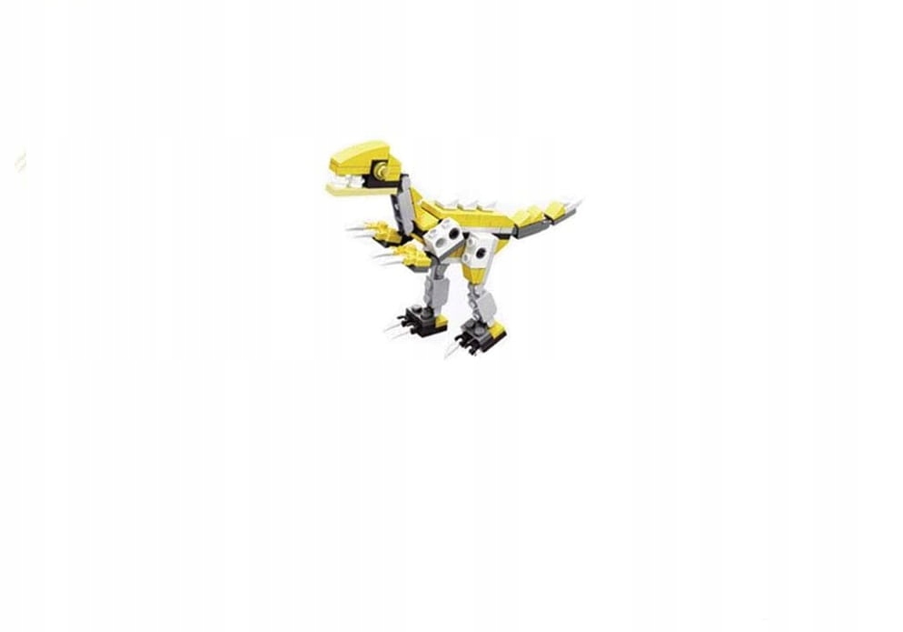 

Klocki w jajku dinozaur Velociraptor niespodzianka