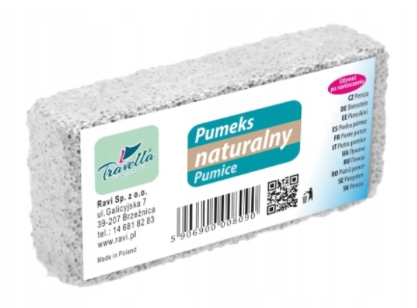 

Ravi pumeks naturalny Travella 1 sztuka