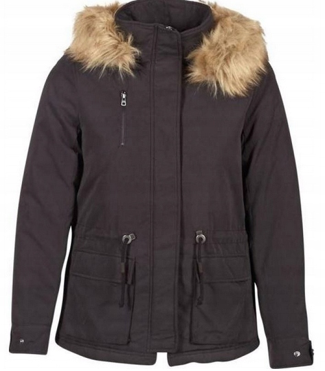 

Kurtka Czarna parka Only r. XL
