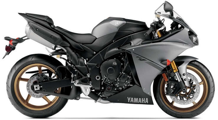 Samolepky Na Motocykl Juula Pro Yamaha Yzf R1 2014 Matná Šedá 3 RN22