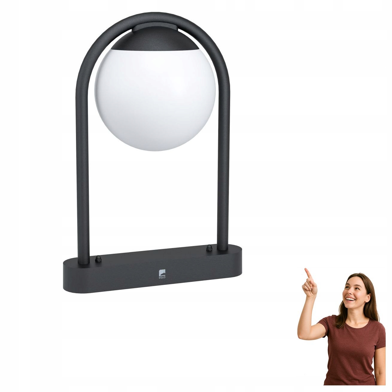 Vonkajšia lampa záhradný stĺpik Prata Vecchia 98732 Eglo