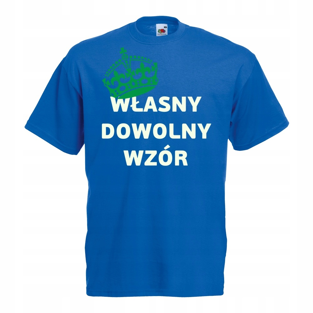 

Koszulka Z Własnym Nadrukiem Zdjęcie Napis M