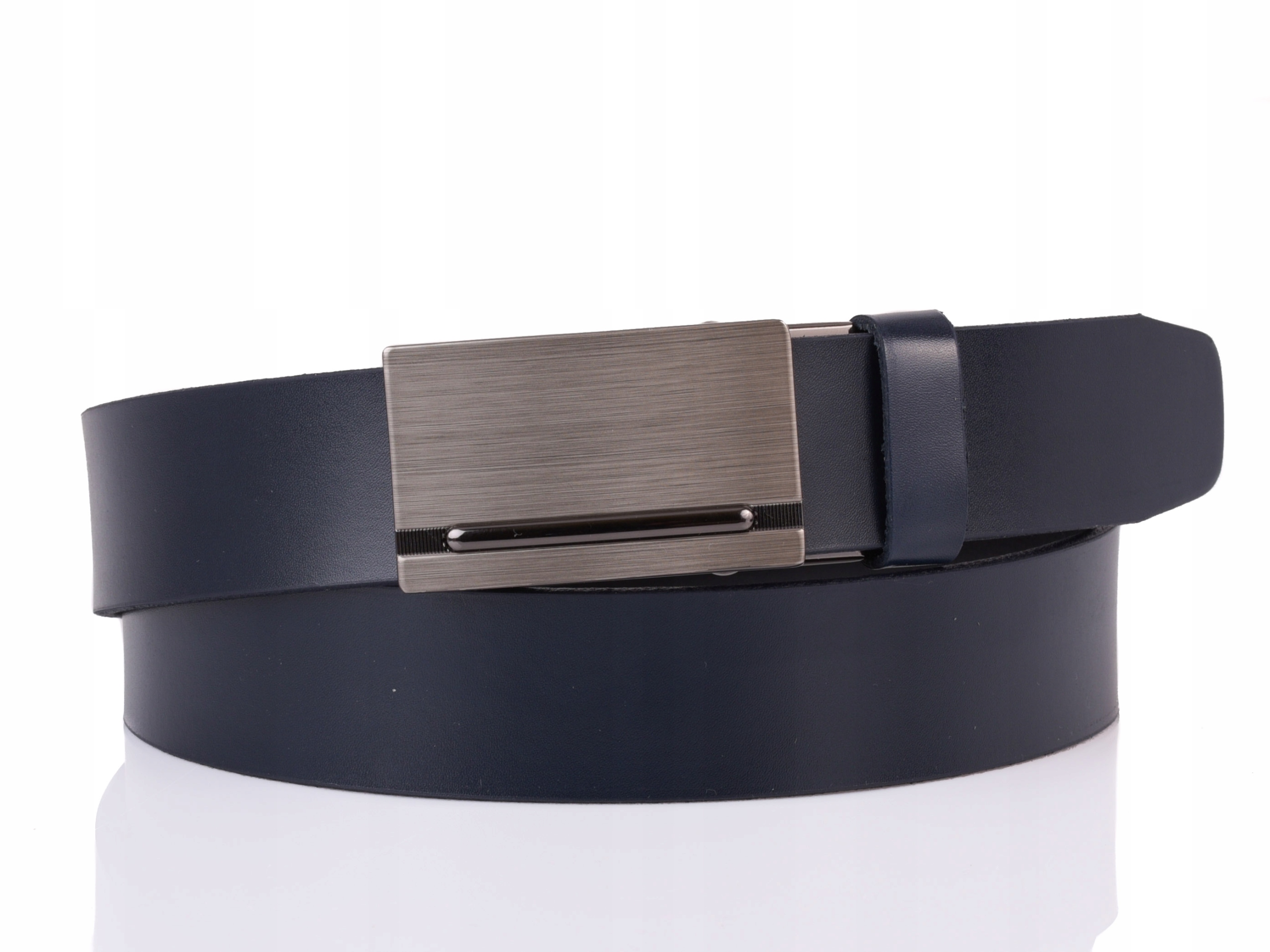 

Skórzany Pasek Automat garnitur jeans3,5cm 115 L