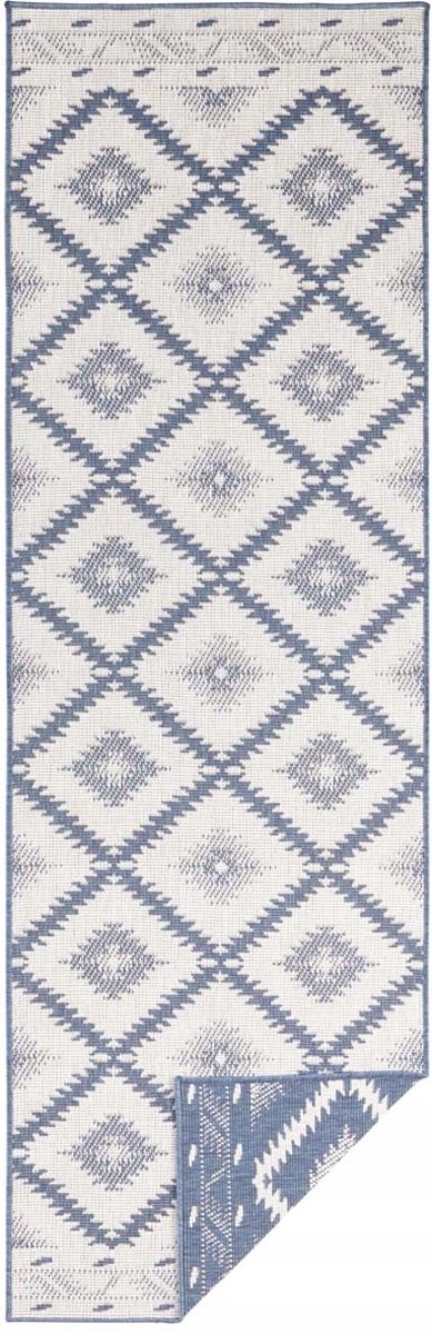 Behúň 80x250 cm, obojstranný, šnúrkový, plocho tkaný do predsiene