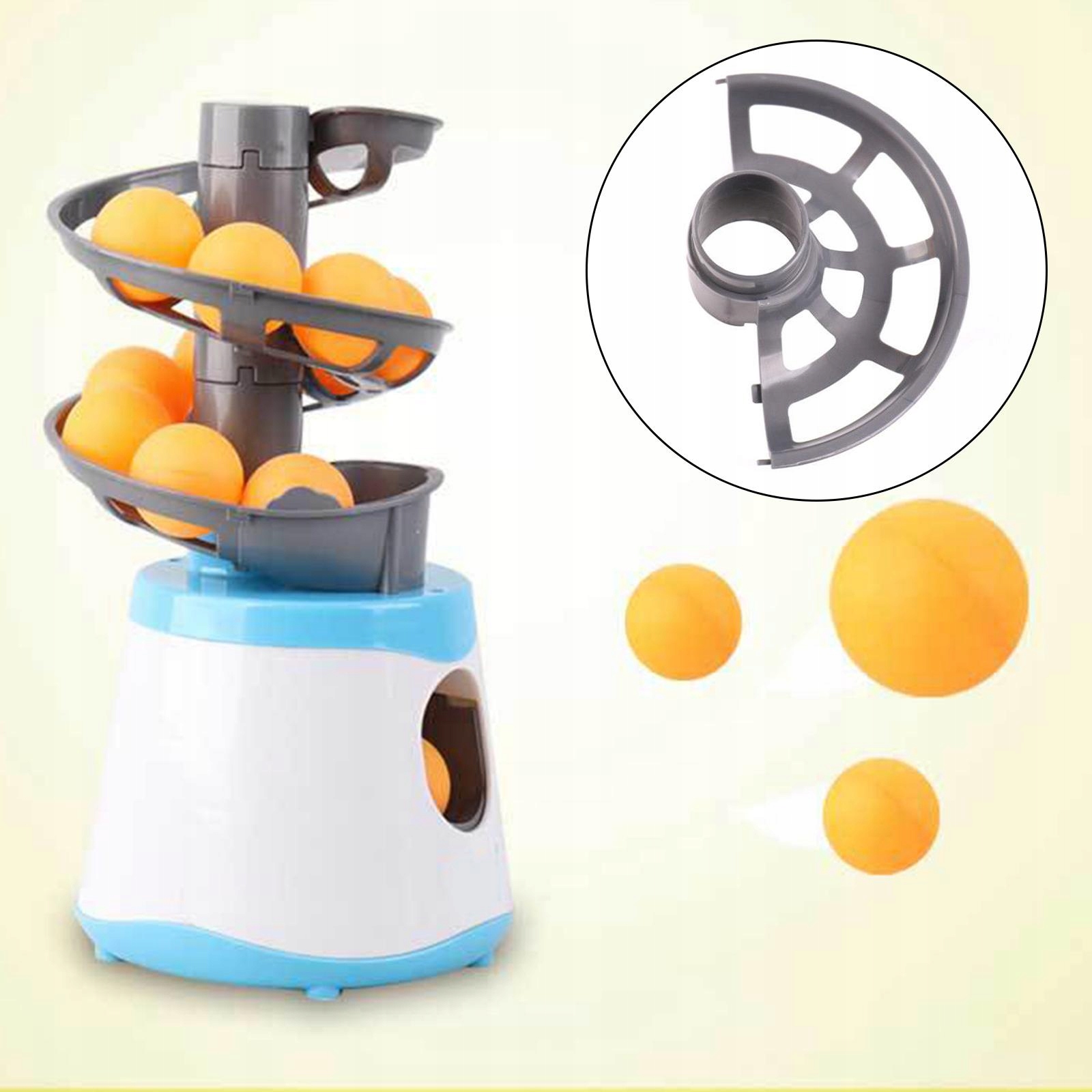 Robot do tenisa stołowego USB Piłeczka do pingponga 9 orbit Model Automatyczna wyrzutnia piłek PingPong dla