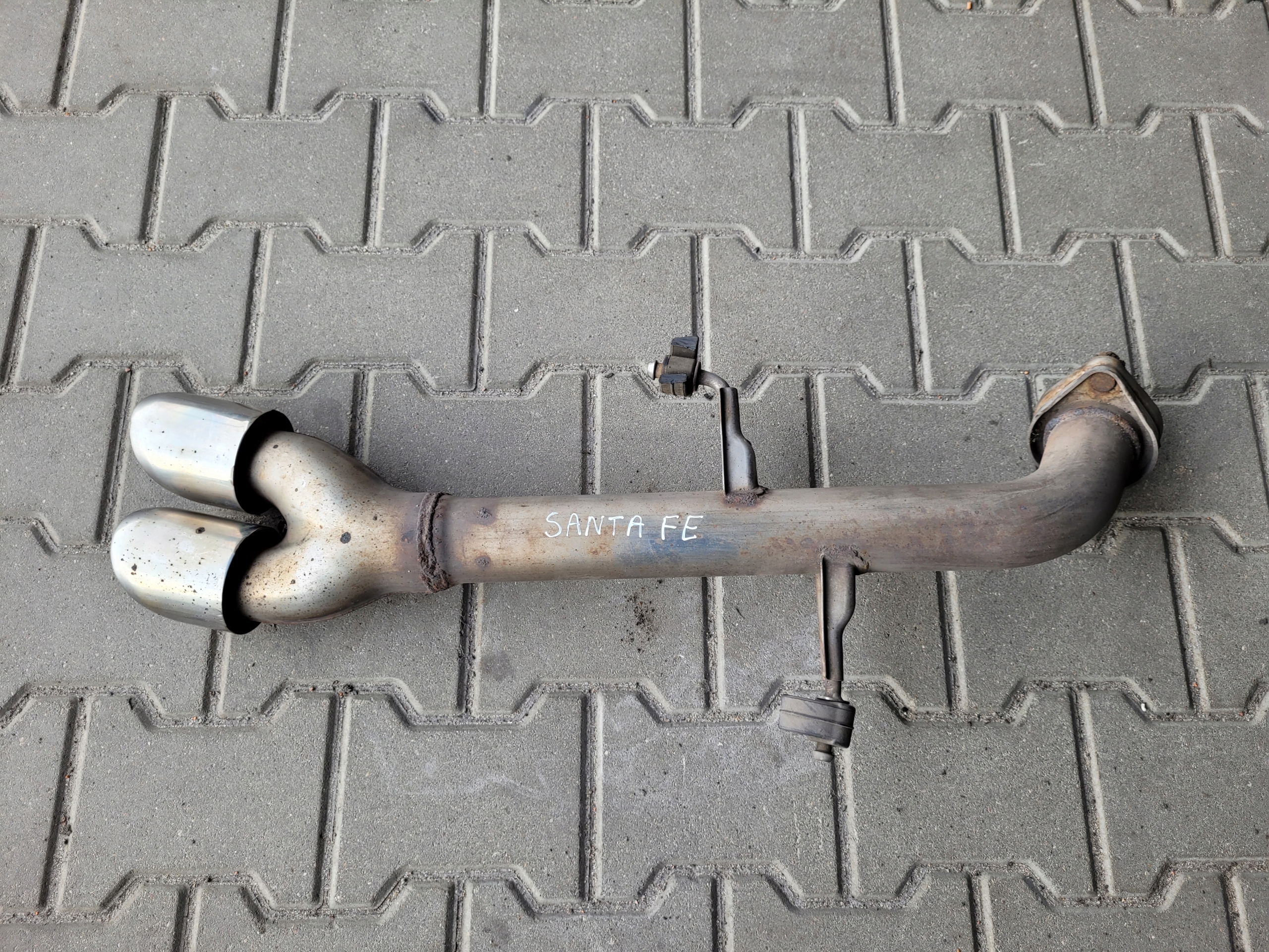 exhaust pipe pipe end exhaust pipe pipe end HYUNDAI SANTA FE III 2.2 CRDI