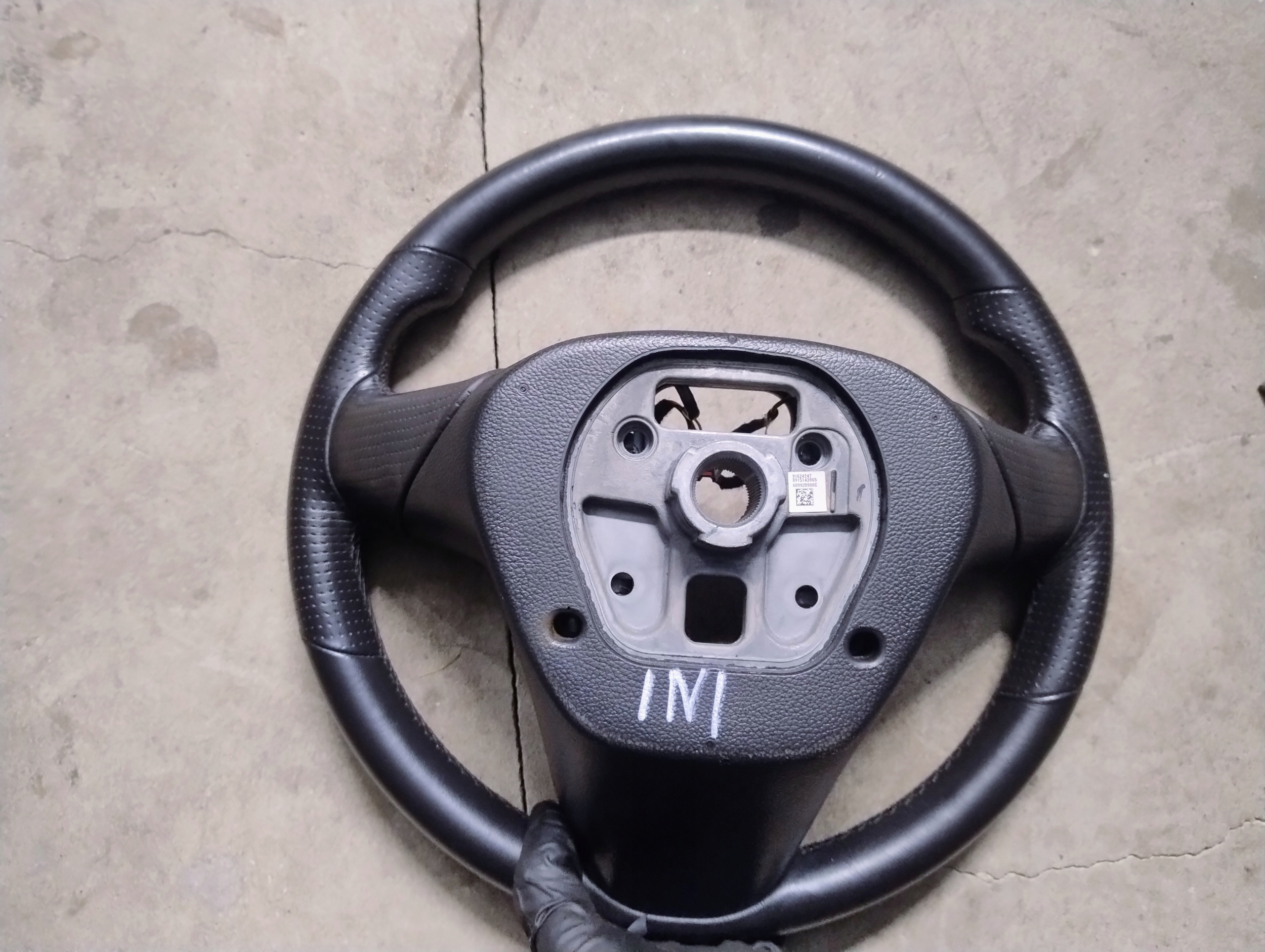 steering wheel, leather MULTI black OPEL INSIGNIA A