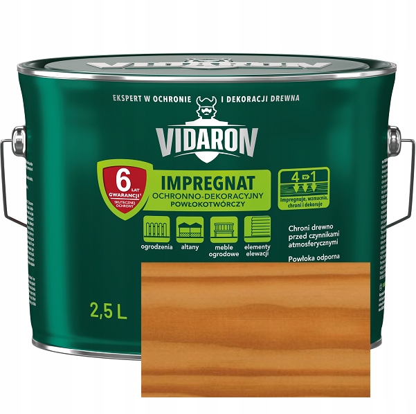 

Vidaron Impregnat Drewna V05 Teak Naturalny 2.5L