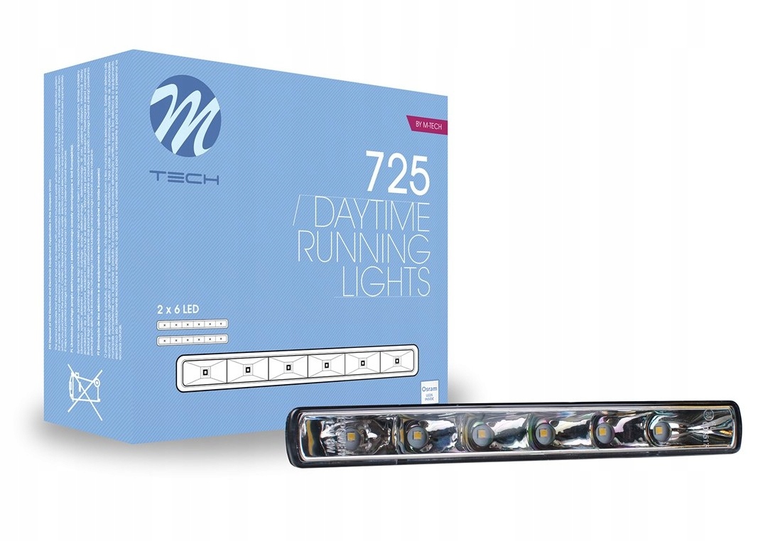 Mtech LDO725 Osram светодиодные дневные ходовые огни
