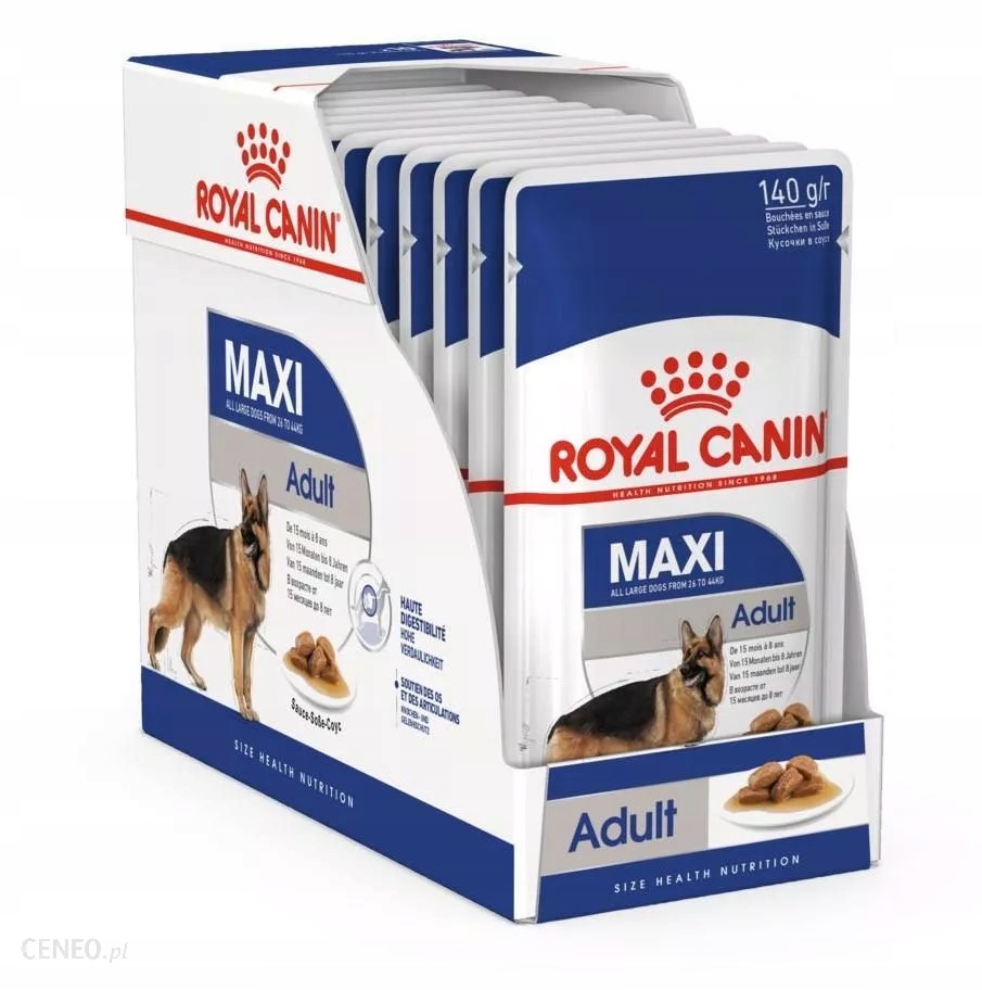 

Royal Canin Maxi Adult 10x140g saszetka