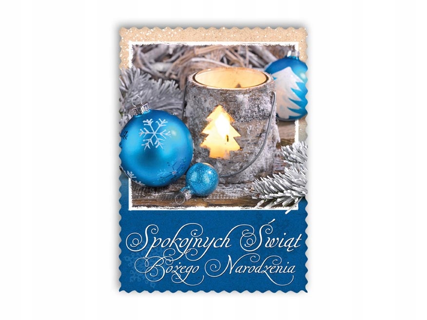 

Pocztówka Kartka Boże Narodzenie Święta 1 Sztuka