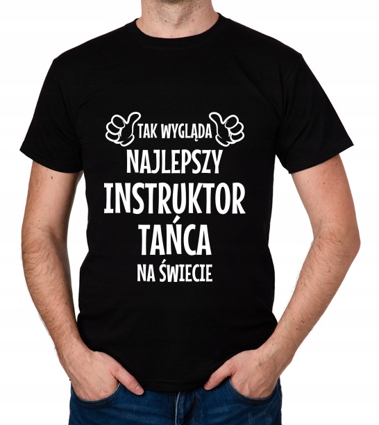 

koszulka Najlepszy Instruktor Tańca prezent