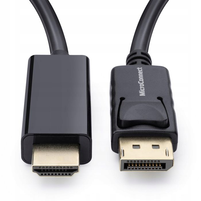 MicroConnect DisplayPort 1.2 - HDMI Cable 0.5m Długość kabla 0.5 m