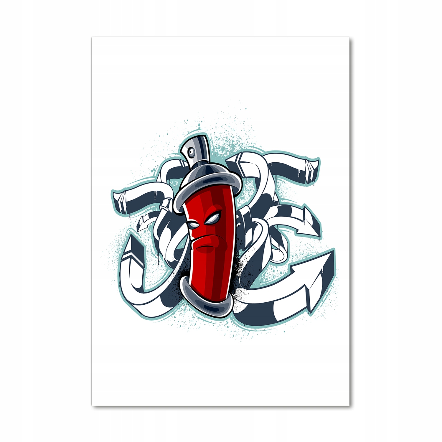 

Foto obraz akrylowy na ścianę Graffiti 70x100 cm