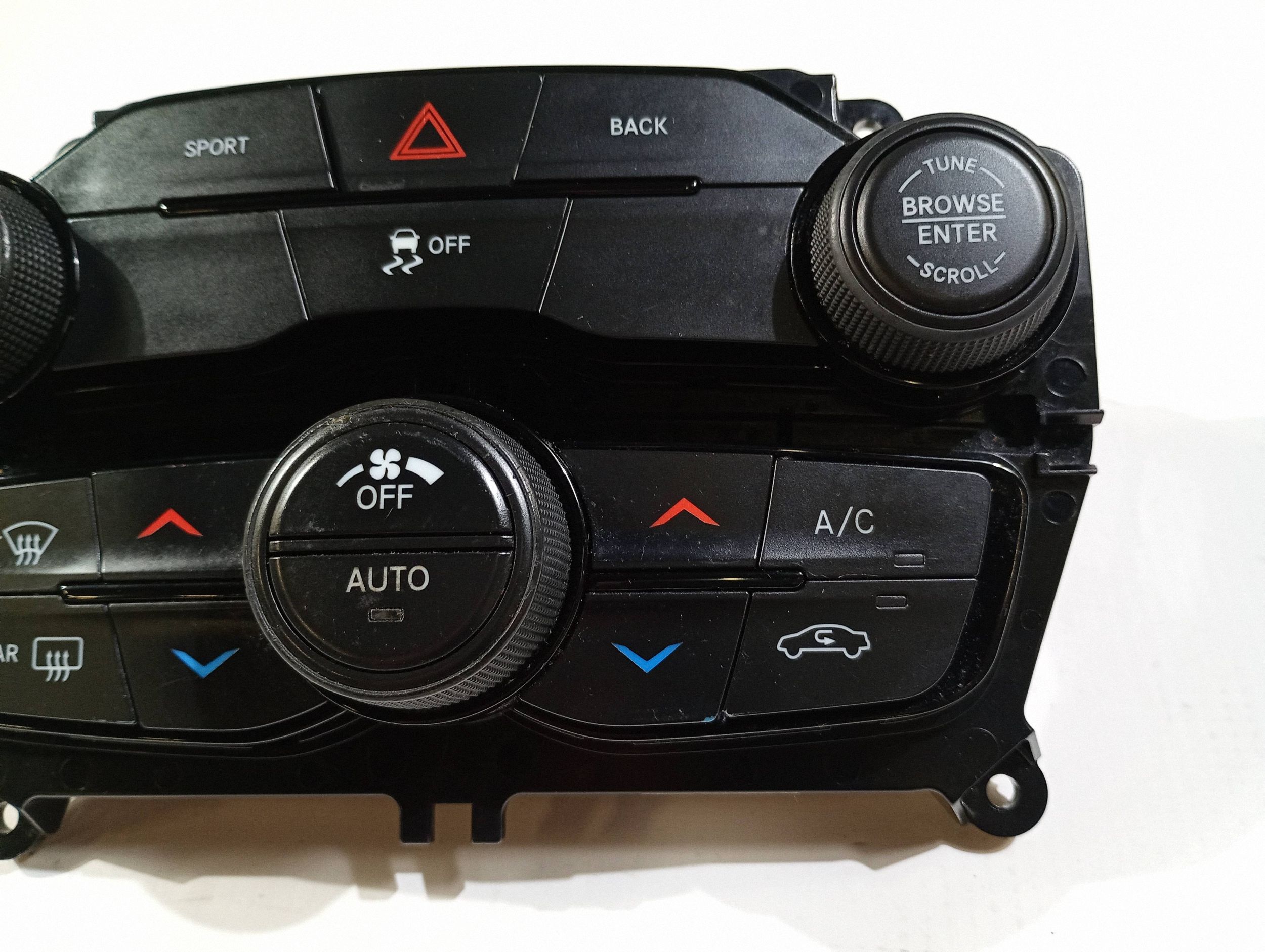 Panel bedienteil des lüfters klimaanlage radio Dodge Challenger 2015