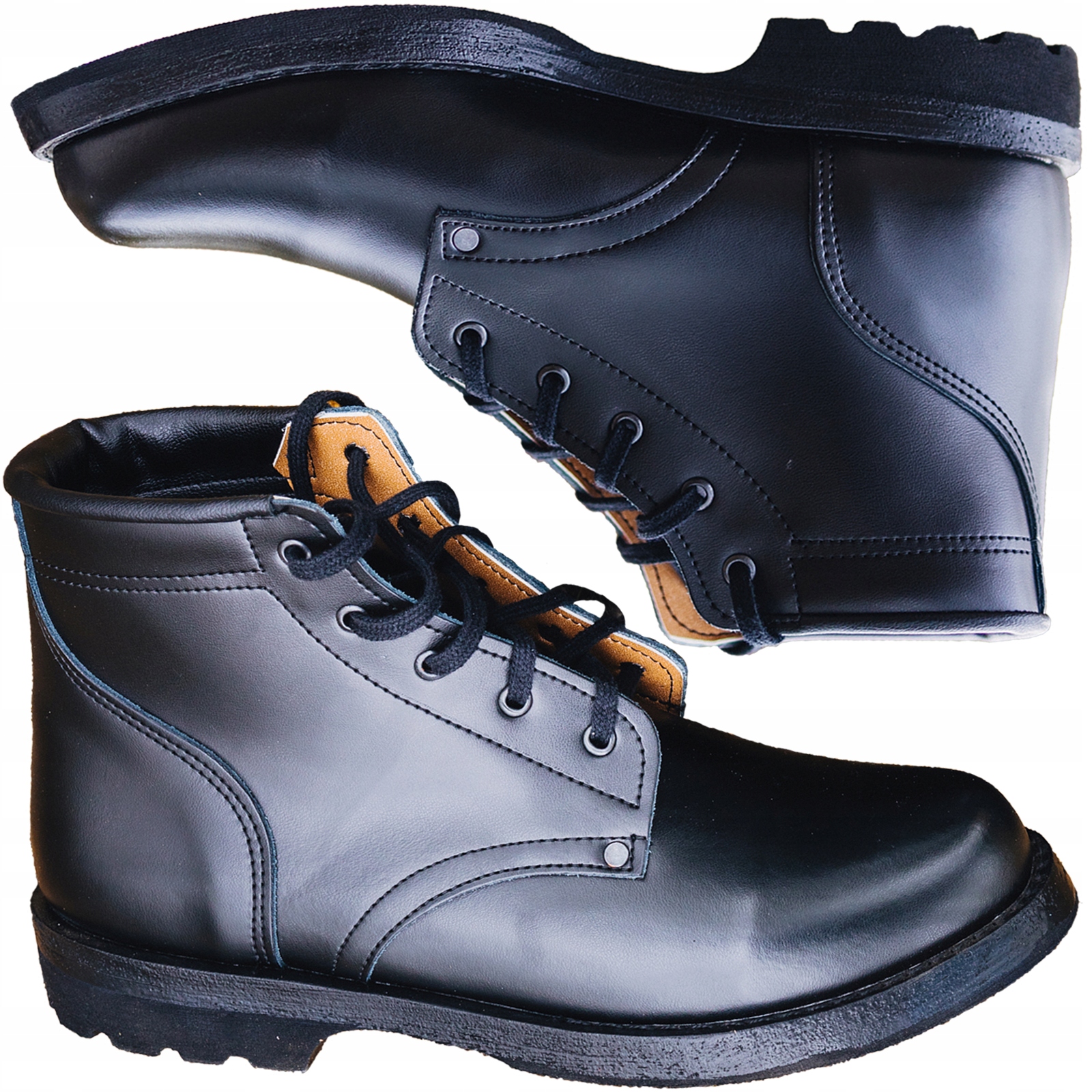 

Buty Robocze skórzane wojskowe +wkładki roz. 43
