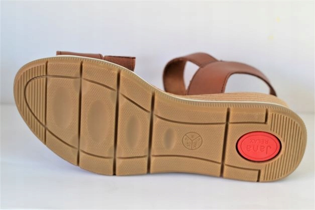 JANA 28216-28 SANDAŁY BRĄZOWE COGNAC R.40 Model 28216-28