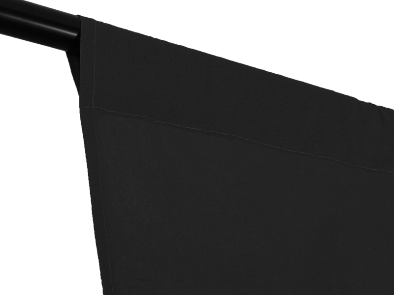 TŁO CZARNE materiałowe 3x3 m BLACK CZARNY BAWEŁNA Kod producenta TBC3x3