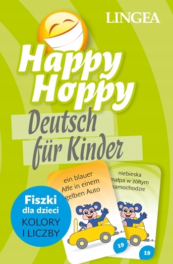 Happy Hoppy. Fiszki dla dzieci. Kolory i liczby.