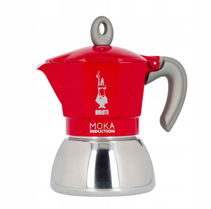 

Kawiarka Bialetti New Moka Induction 4tz Czerwona