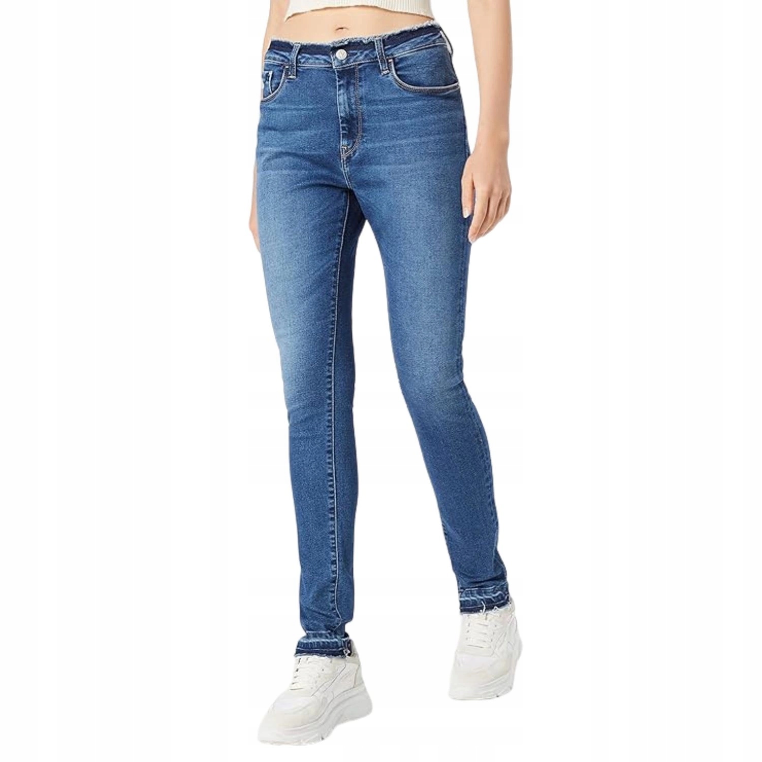 Dámské džínové kalhoty Pepe Jeans modré skinny W24 L30
