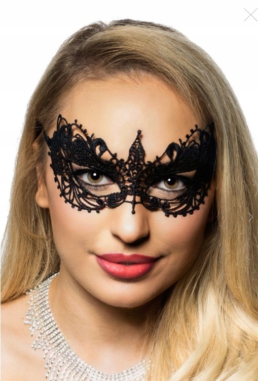 Карнавальная маска кружевная Новогодняя девичник EAN (GTIN) 5907775554804