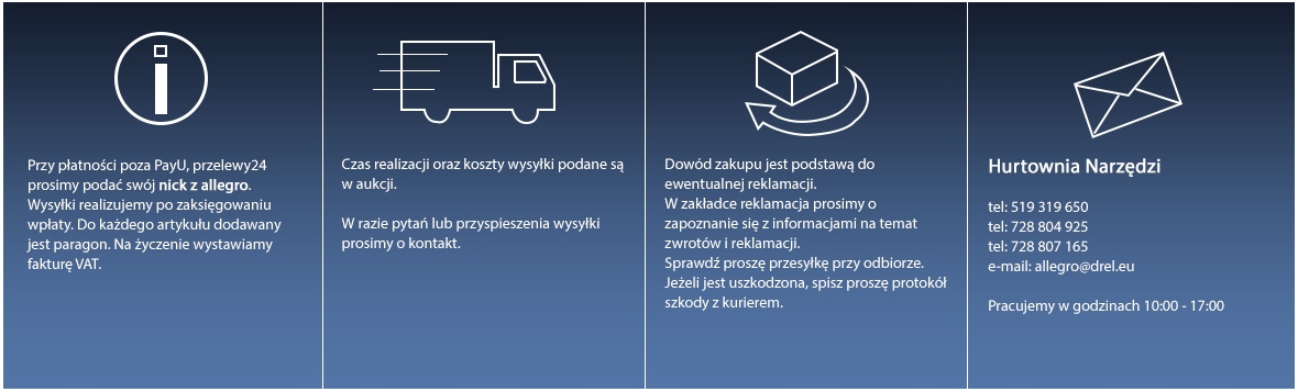 Pistolet do kleju Drel CON-GKP-3260 11 175 °C Moc 60 W